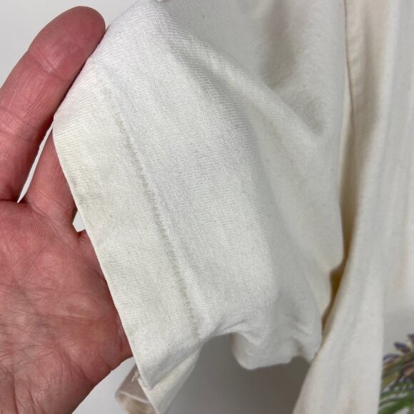 Vintage Tee Single Stitch Short Sleeve White Amazon Rainforest Size Large TShirt - Picture 6 of 12